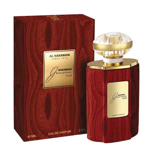 Al Haramain Junoon Oud Eau De Parfum 75ml Spray - Perfume Original na Orient Perfumes Portugal