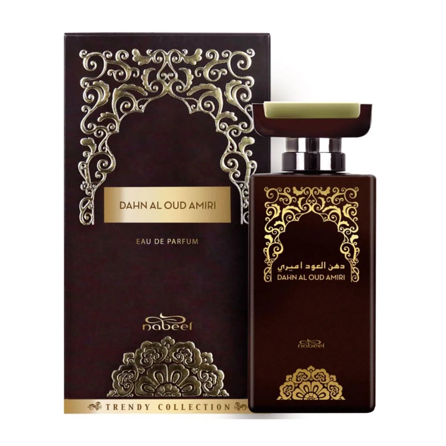 Nabeel Dahn Al Oud Amiri Eau De Parfum Trendy Collection 100ml - Orient Perfumes Portugal