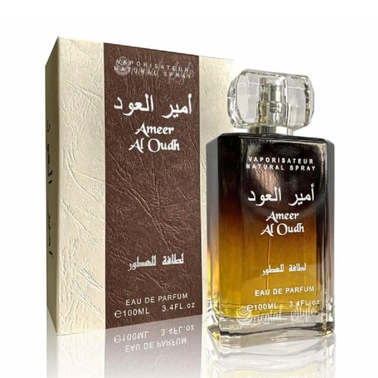 Lattafa Ameer Al Oudh Eau De Parfum 100ml Desodorante Perfumado - Orient Perfumes Portugal
