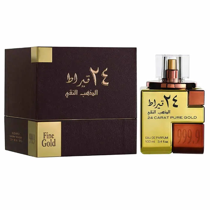 LATTAFA 24 CARAT PURE GOLD EAU DE PARFUM SPRAY 100ML - Orient Perfumes Portugal