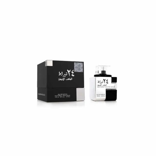 LATTAFA 24 CARAT WHITE GOLD EDP SPRAY 100ML - Orient Perfumes Portugal