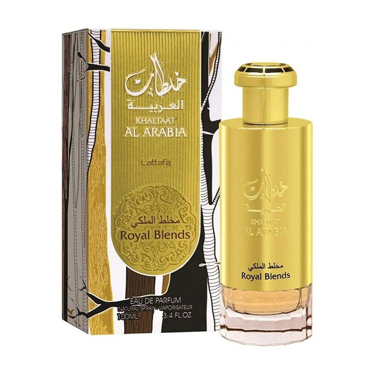 Lattafa Khaltaat Al Arabia Royal Blends Eau De Parfum 100ml Spray - Orient Perfumes Portugal