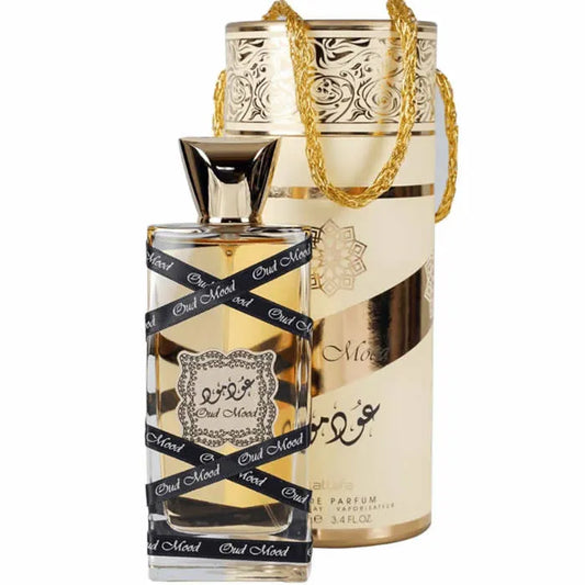 LATTAFA OUD MOOD PERFUME SPRAY 100ML - Orient Perfumes Portugal
