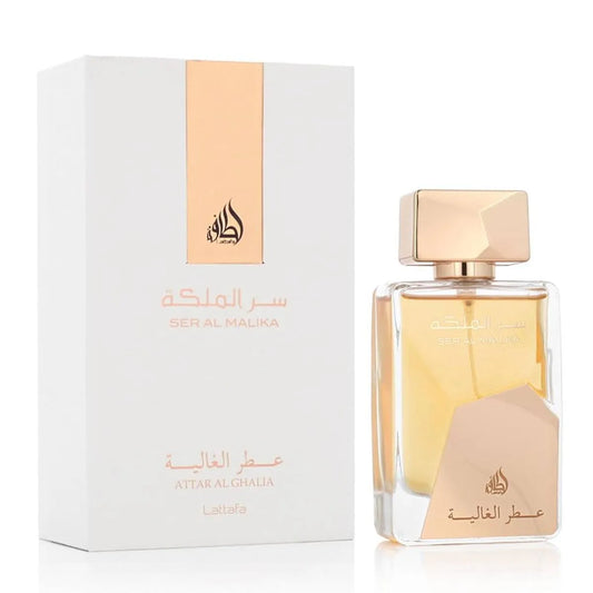 Lattafa Ser Al Malika Eau De Parfum Attar Al Ghalia 100ml Spray - Orient Perfumes Portugal
