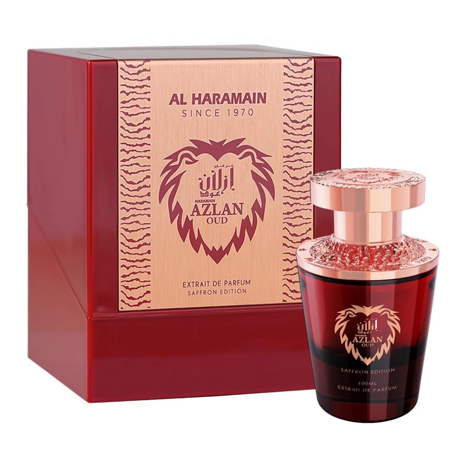 Al Haramain Amber Oud Extracto De Perfume Saffron Edition 100ml Spray - Perfume Original na Orient Perfumes Portugal