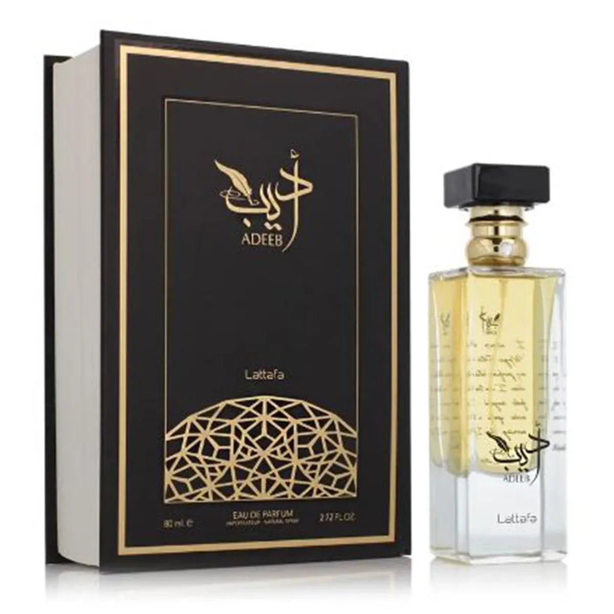 Lattafa Adeeb Eau De Parfum 80ml Spray - Orient Perfumes Portugal