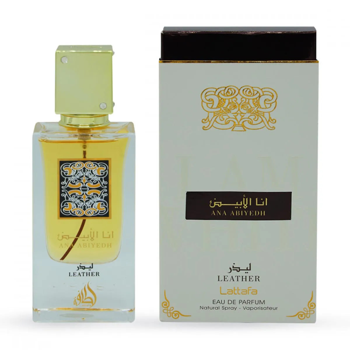 Lattafa Ana Abiyedh Leather Eau De Parfum 60ml - Orient Perfumes Portugal