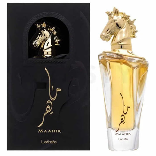 LATTAFA MAAHIR EAU DE PARFUM SPRAY 100ML - Orient Perfumes Portugal
