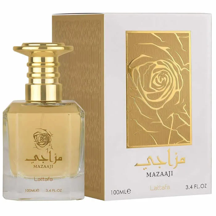 LATTAFA MAZAAJI EAU DE PARFUM SPRAY 100ML - Orient Perfumes Portugal