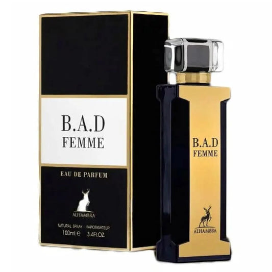 Lattafa B A D Femme Eau De Parfum 100ml Spray - Orient Perfumes Portugal