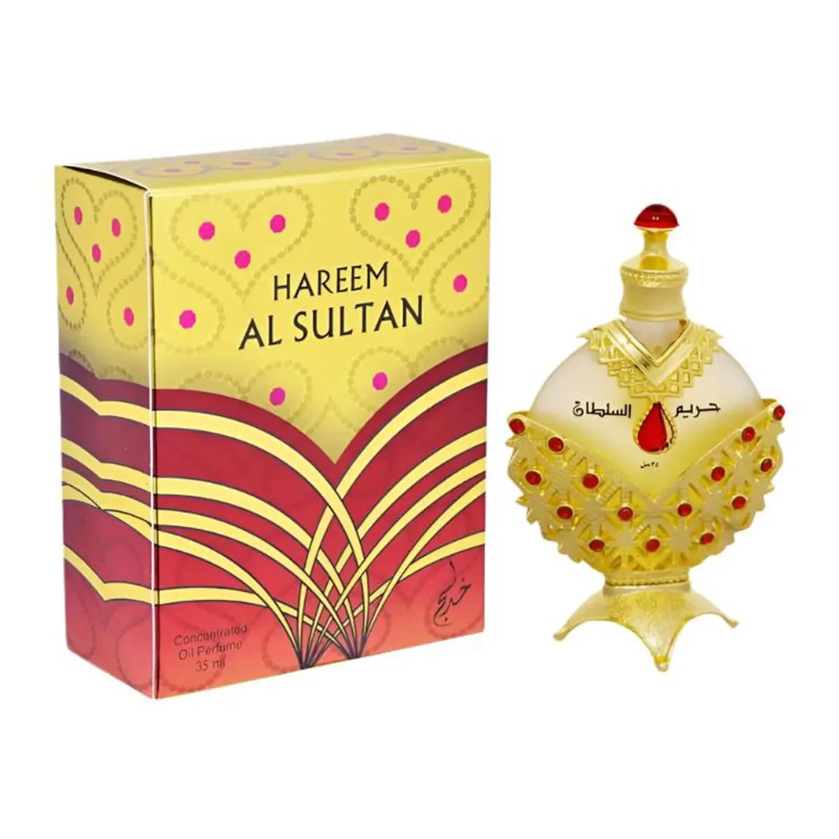 Khadlaj Perfumes Khadlaj Hareem Al Sultan Aceite Concentrado Perfumado 35ml - Orient Perfumes Portugal