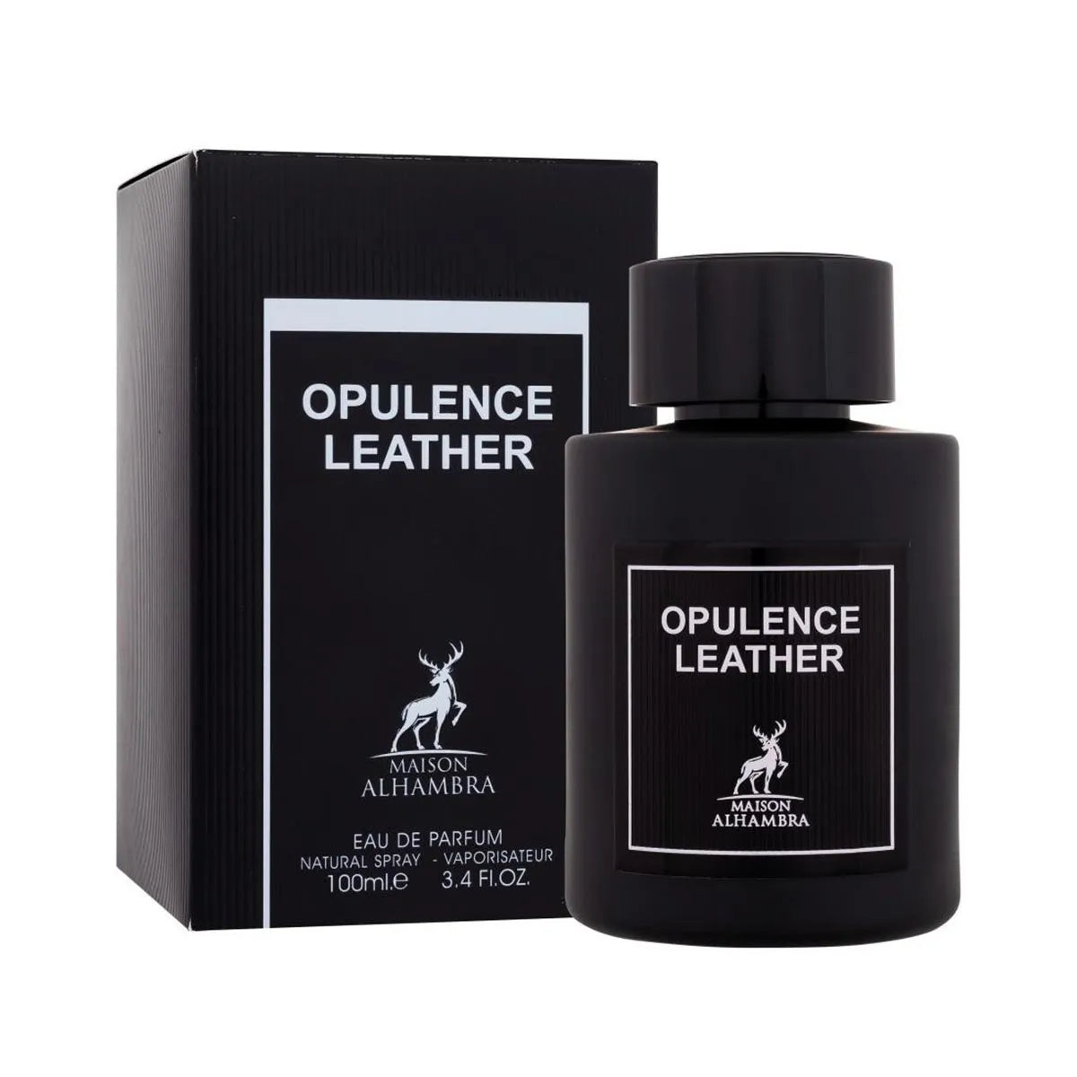Maison Alhambra Opulence Leather Eau De Parfum 100ml Spray - Orient Perfumes Portugal