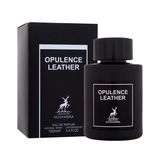 Maison Alhambra Opulence Leather Eau De Parfum 100ml Spray - Orient Perfumes Portugal