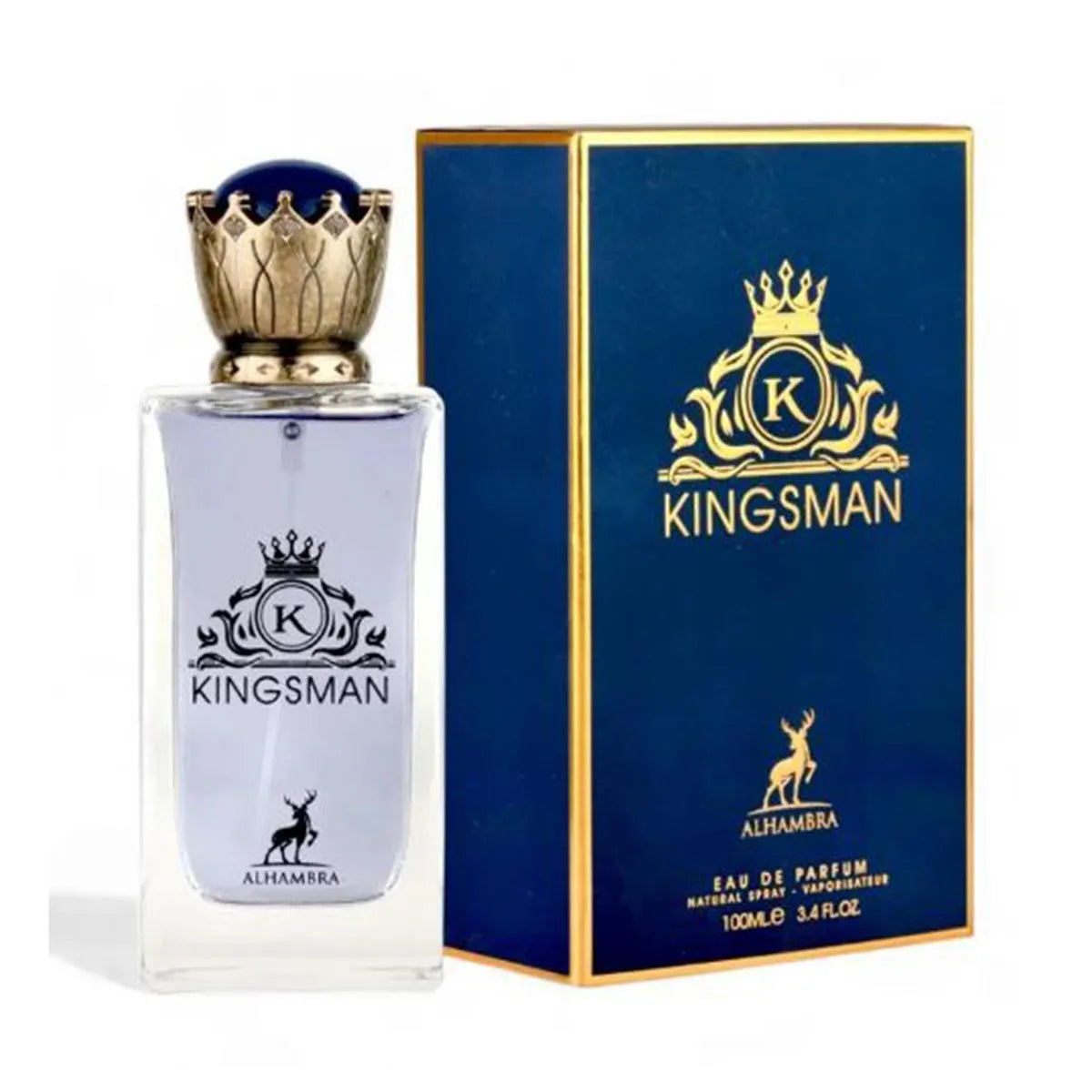 Maison Alhambra Kingsman Eau De Parfum 100ml Spray - Orient Perfumes Portugal