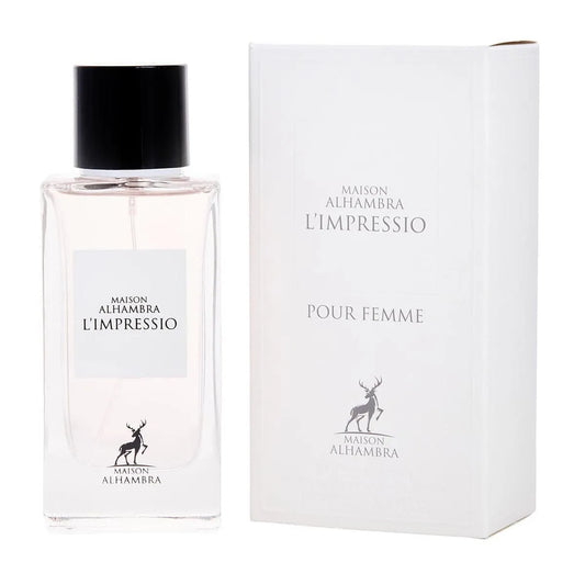 Maison Alhambra Limpressio Pour Femme Eau De Parfum 100ml Spray - Orient Perfumes Portugal