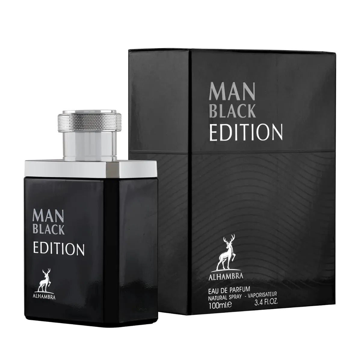 Maison Alhambra Black Man Edition Eau De Parfum 100ml Spray - Orient Perfumes Portugal