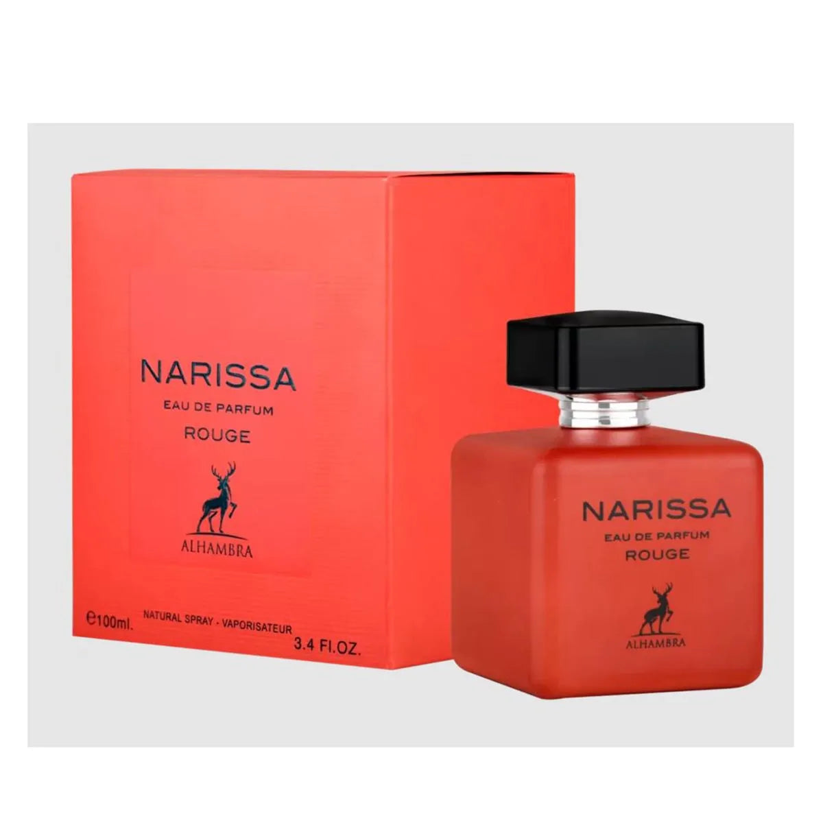 Maison Alhambra Narissa Rouge Eau De Parfum 100ml Spray - Orient Perfumes Portugal