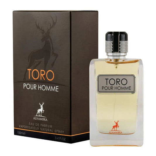 Maison Alhambra Toro Pour Homme Eau De Parfum 100ml Spray - Orient Perfumes Portugal