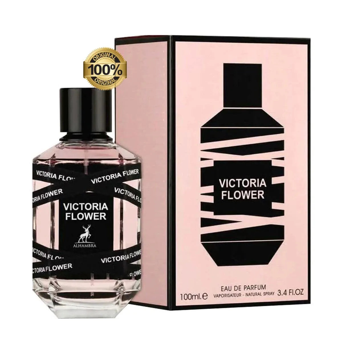 Maison Alhambra Victoria Flower Eau De Parfum 100ml Spray - Orient Perfumes Portugal