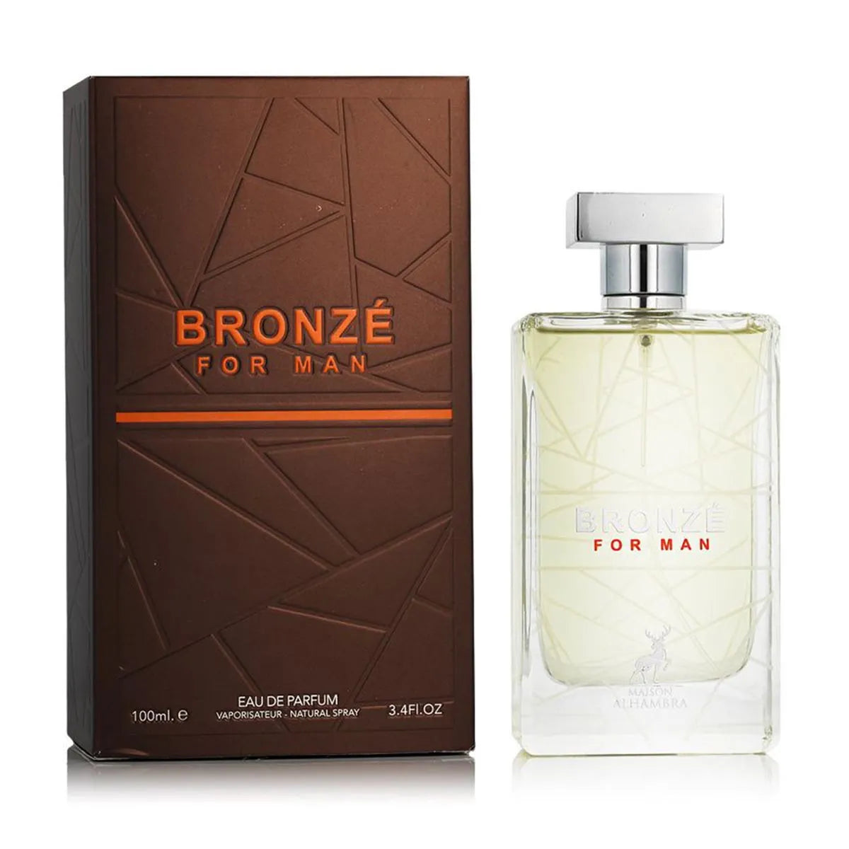 Maison Alhambra Bronze For Man Eau De Parfum 100ml Spray - Orient Perfumes Portugal