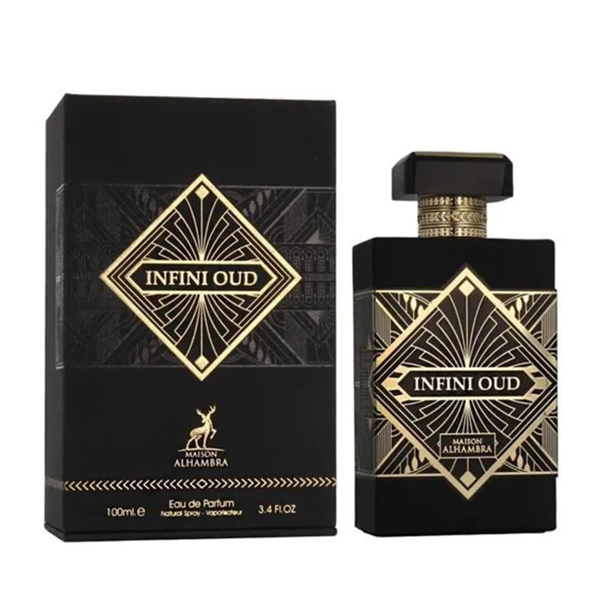 Maison Alhambra Infini Oud Eau De Parfum 100ml Spray - Orient Perfumes Portugal