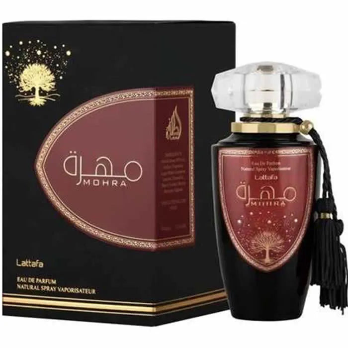 LATTAFA MOHRA EAU DE PARFUM SPRAY 100ML - Orient Perfumes Portugal