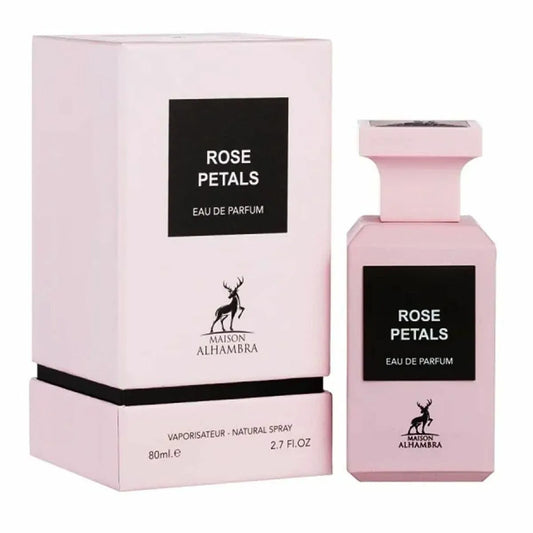Maison Alhambra Rose Petals Eau De Parfum 80ml Spray - Perfume Original na Orient Perfumes Portugal
