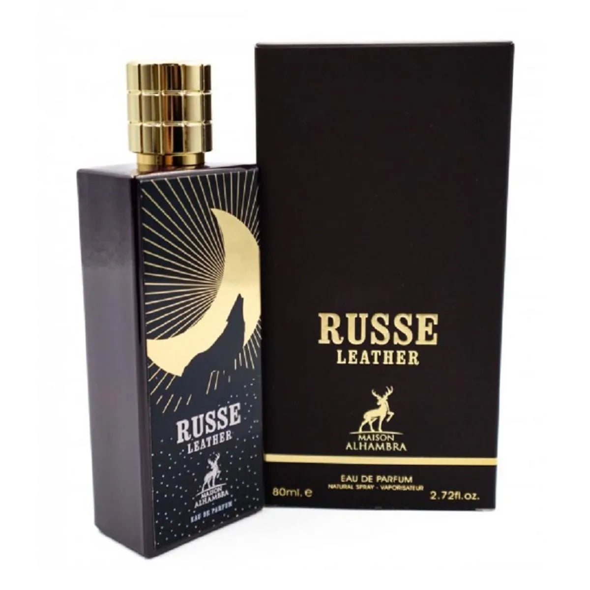 Maison Alhambra Russe Leather Eau De Parfum 80ml Spray - Orient Perfumes Portugal