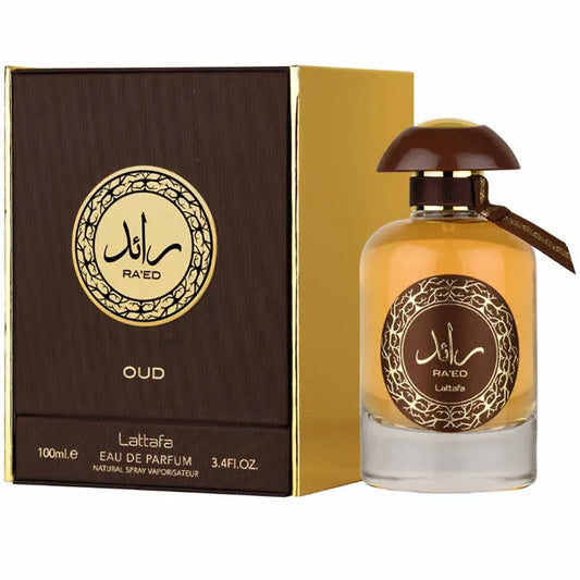 LATTAFA RAED OUD EAU DE PARFUM SPRAY 100ML - Orient Perfumes Portugal