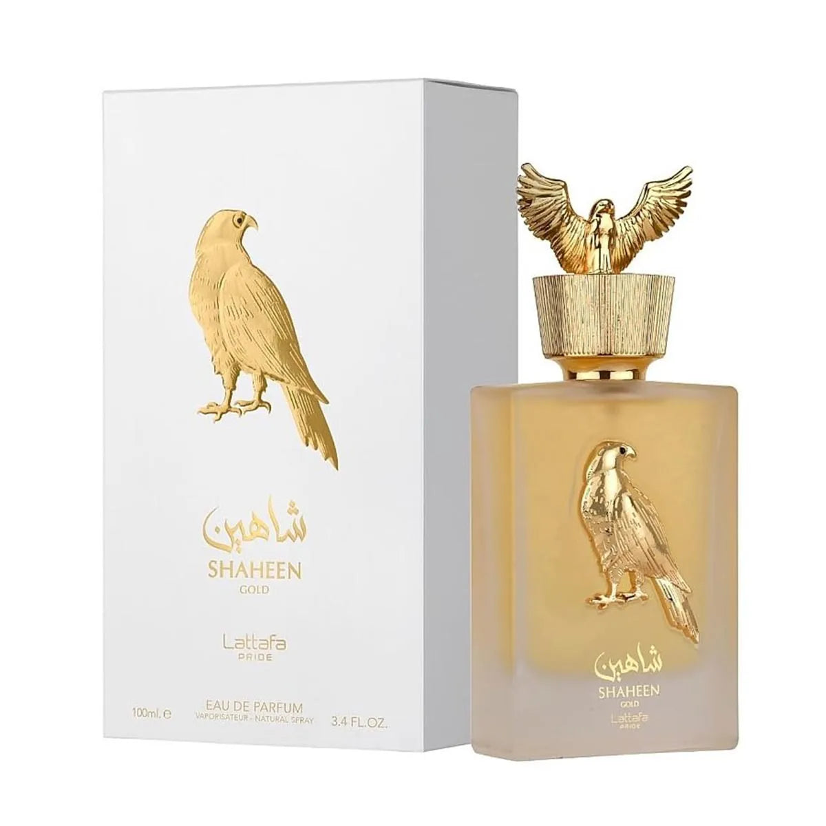 Lattafa Shaheen Gold Eau De Parfum 100ml Spray - Orient Perfumes Portugal