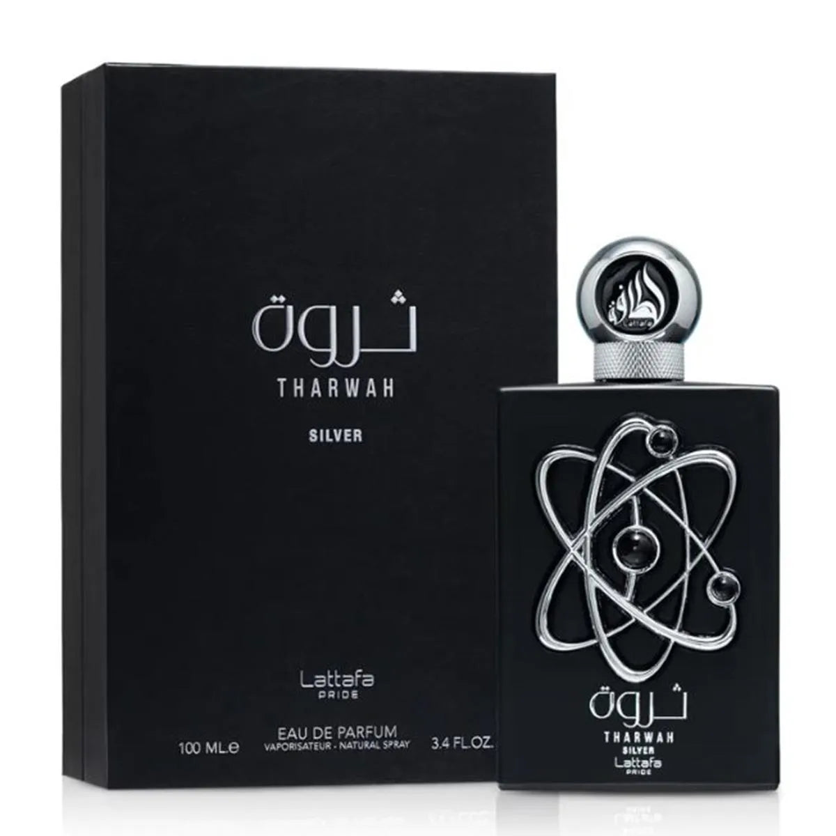 Lattafa Tharwah Silver Eau De Parfum 100ml - Perfume Original na Orient Perfumes Portugal