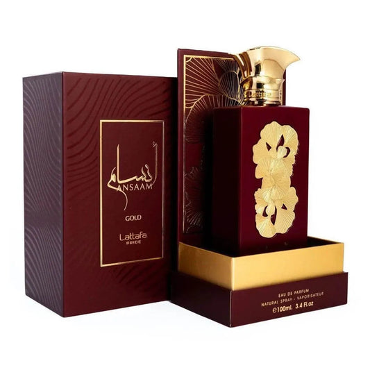 Lattafa Ansaam Gold Eau De Parfum 100ml Spray - Orient Perfumes Portugal