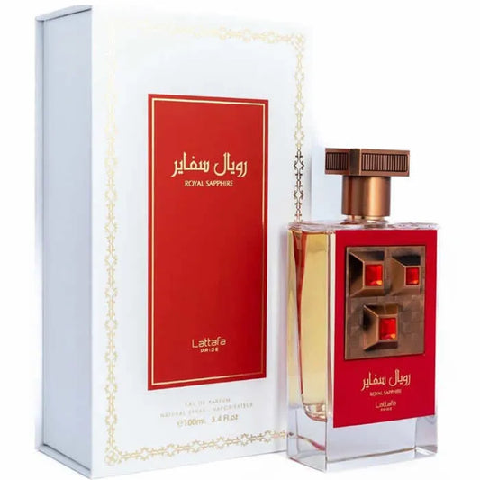 LATTAFA PRIDE ROYAL SAPPHIRE EAU DE PARFUM SPRAY 100ML - Orient Perfumes Portugal