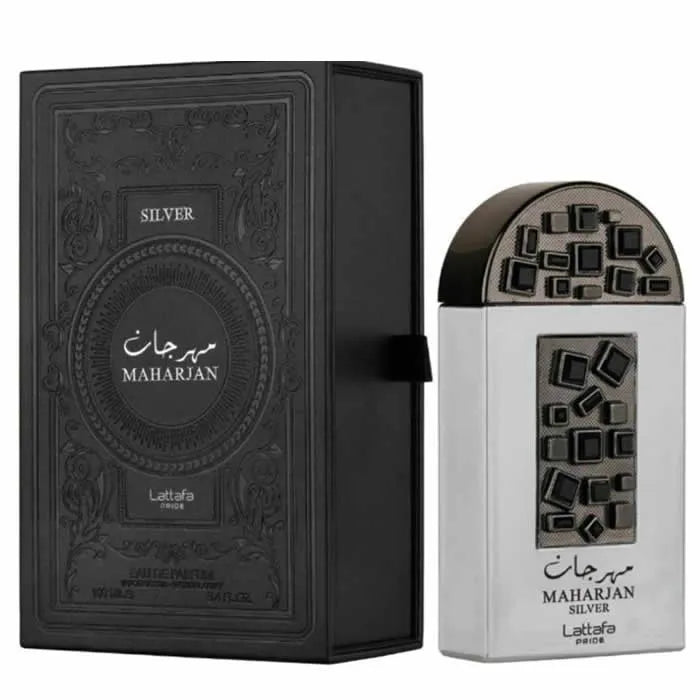 LATTAFA PRIDE MAHARJAN SILVER EAU DE PARFUM SPRAY 100ML - Orient Perfumes Portugal