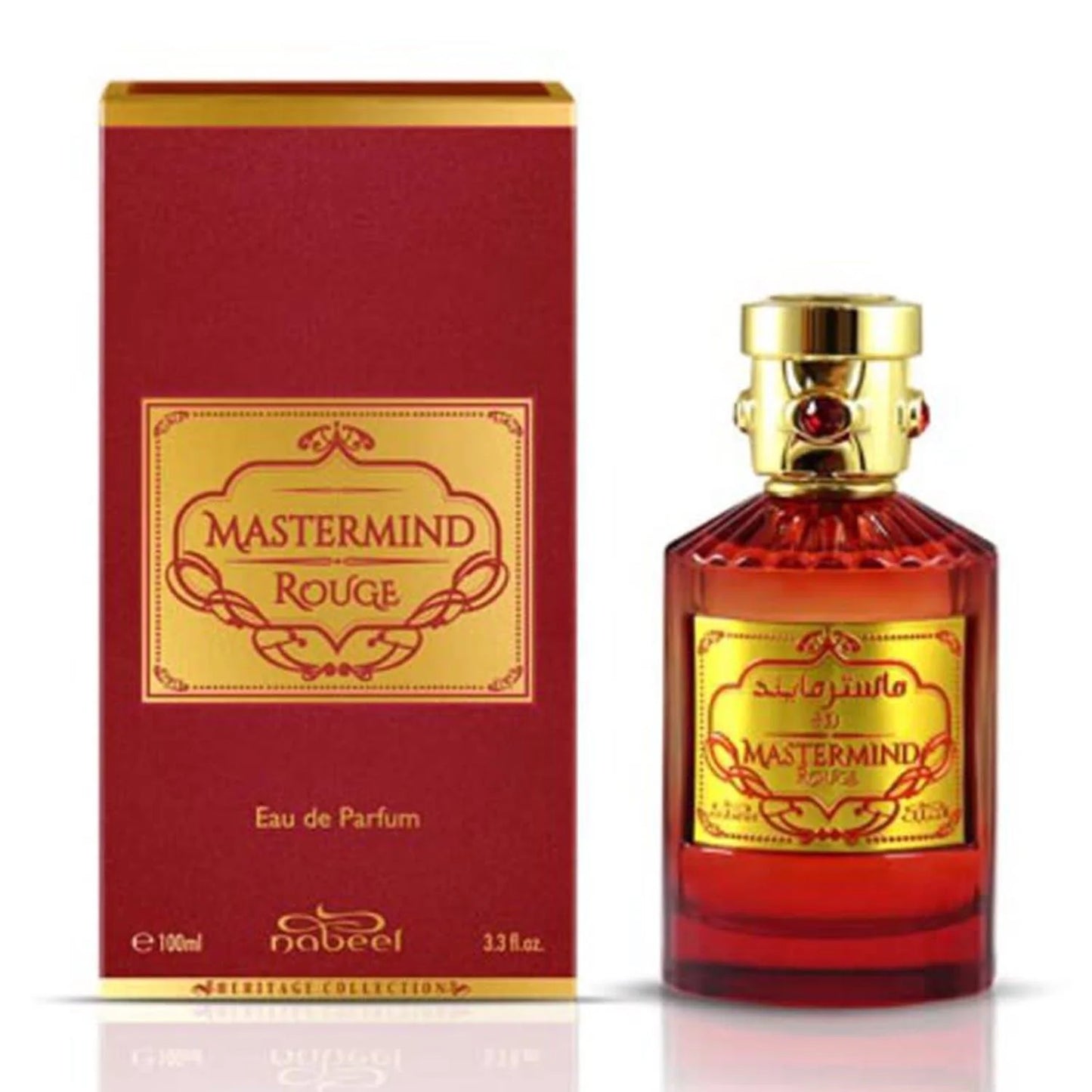 Nabeel Mastermind Rouge Eau De Parfum Heritage Collection 100ml - Orient Perfumes Portugal