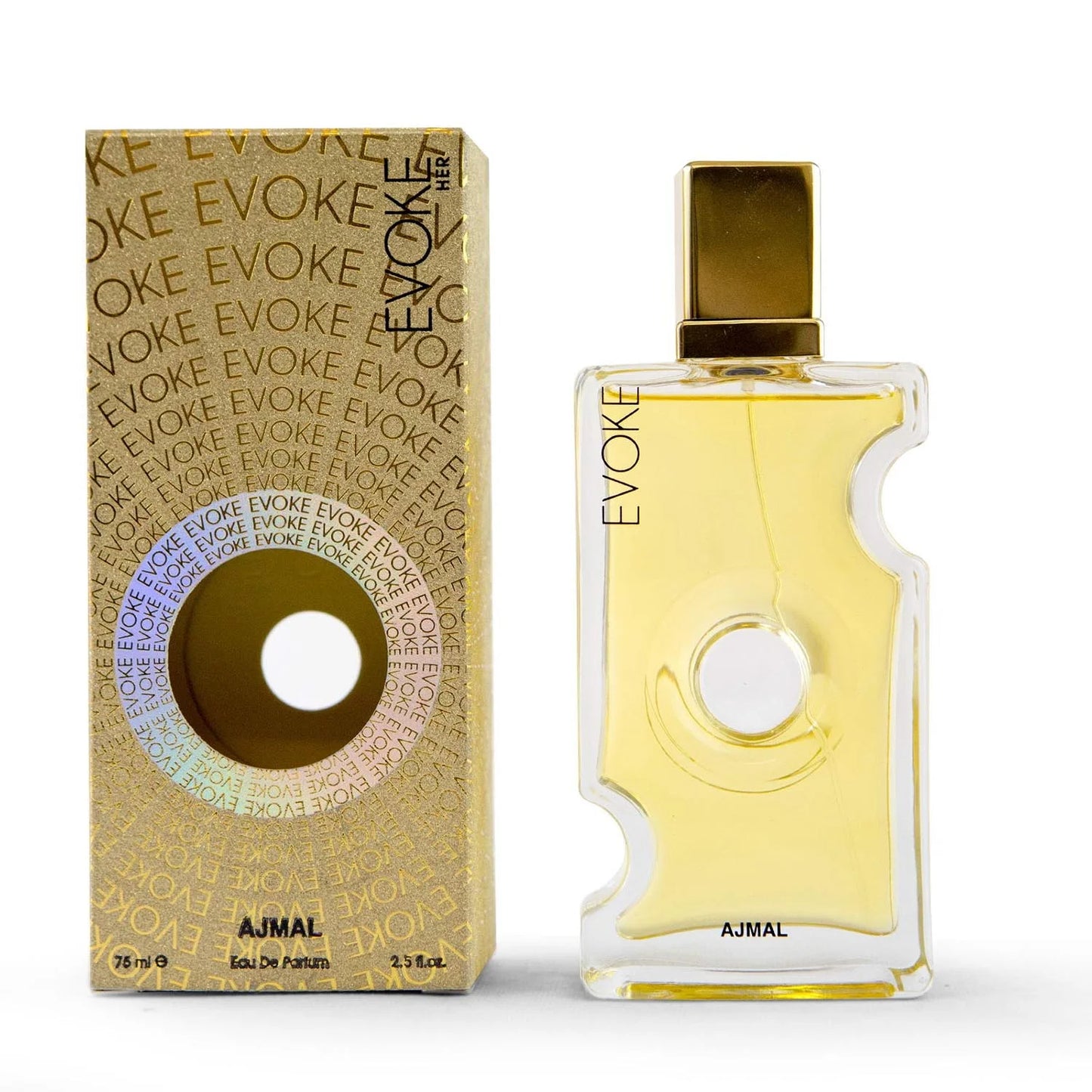 Ajmal Evoke Eau De Parfum 75ml Spray - Perfume Original na Orient Perfumes Portugal