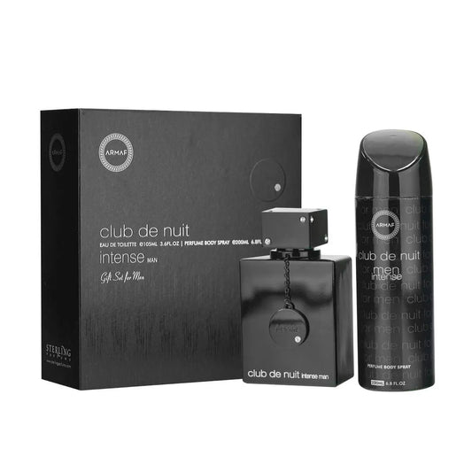 Armaf Club De Nuit Eau De Toilette Intense Man Spray 200ml Set 2 Pieces - Perfume Original na Orient Perfumes Portugal