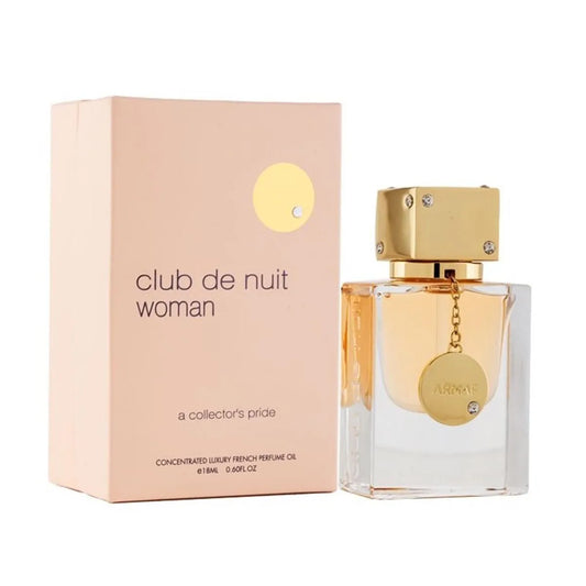 Armaf Club De Nuit Aceite Perfumado Concentrado For Woman Collectors Pride 18ml | Orient Perfumes