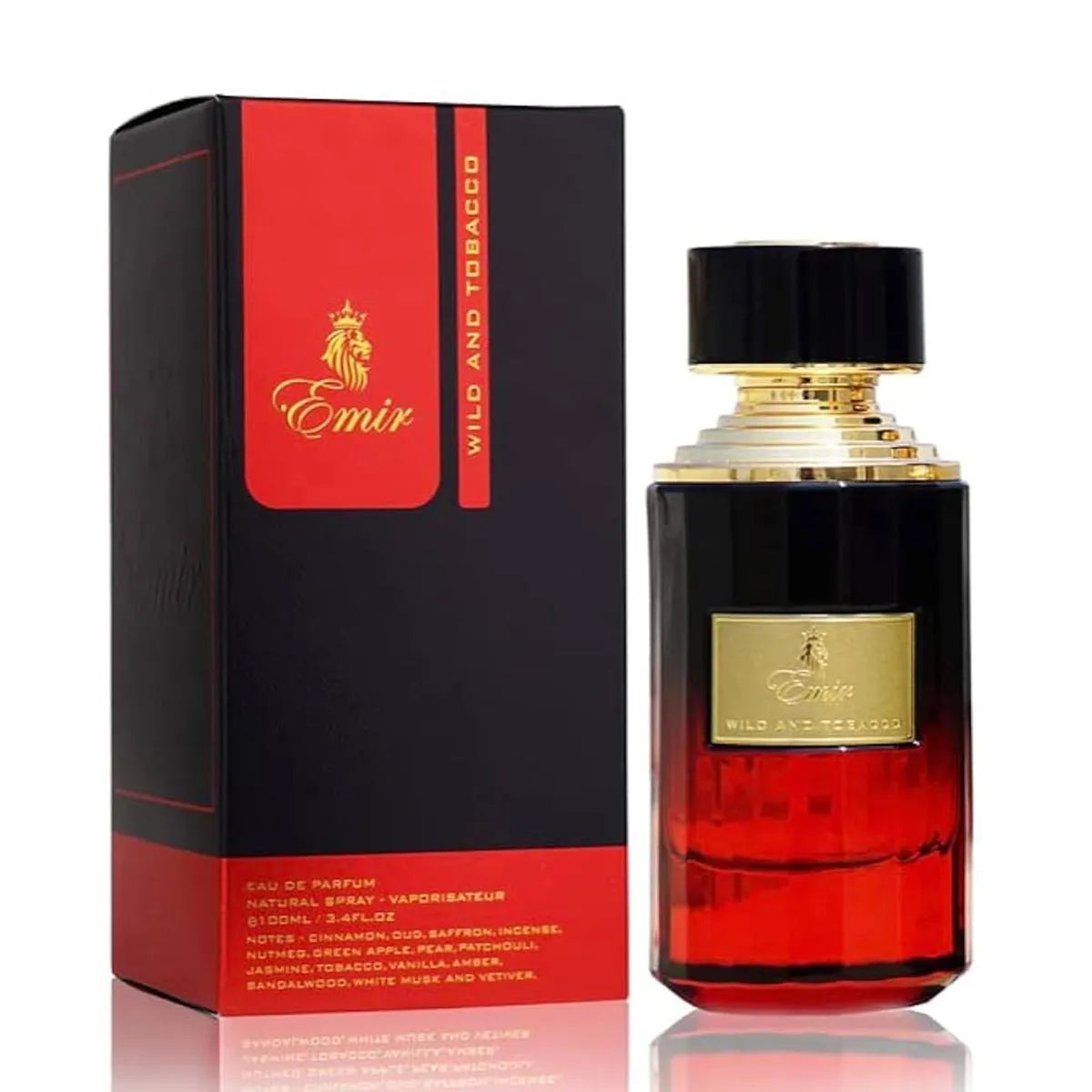Paris Corner Emir Wild and Tocabbo Eau De Parfum 100ml Spray - Orient Perfumes Portugal