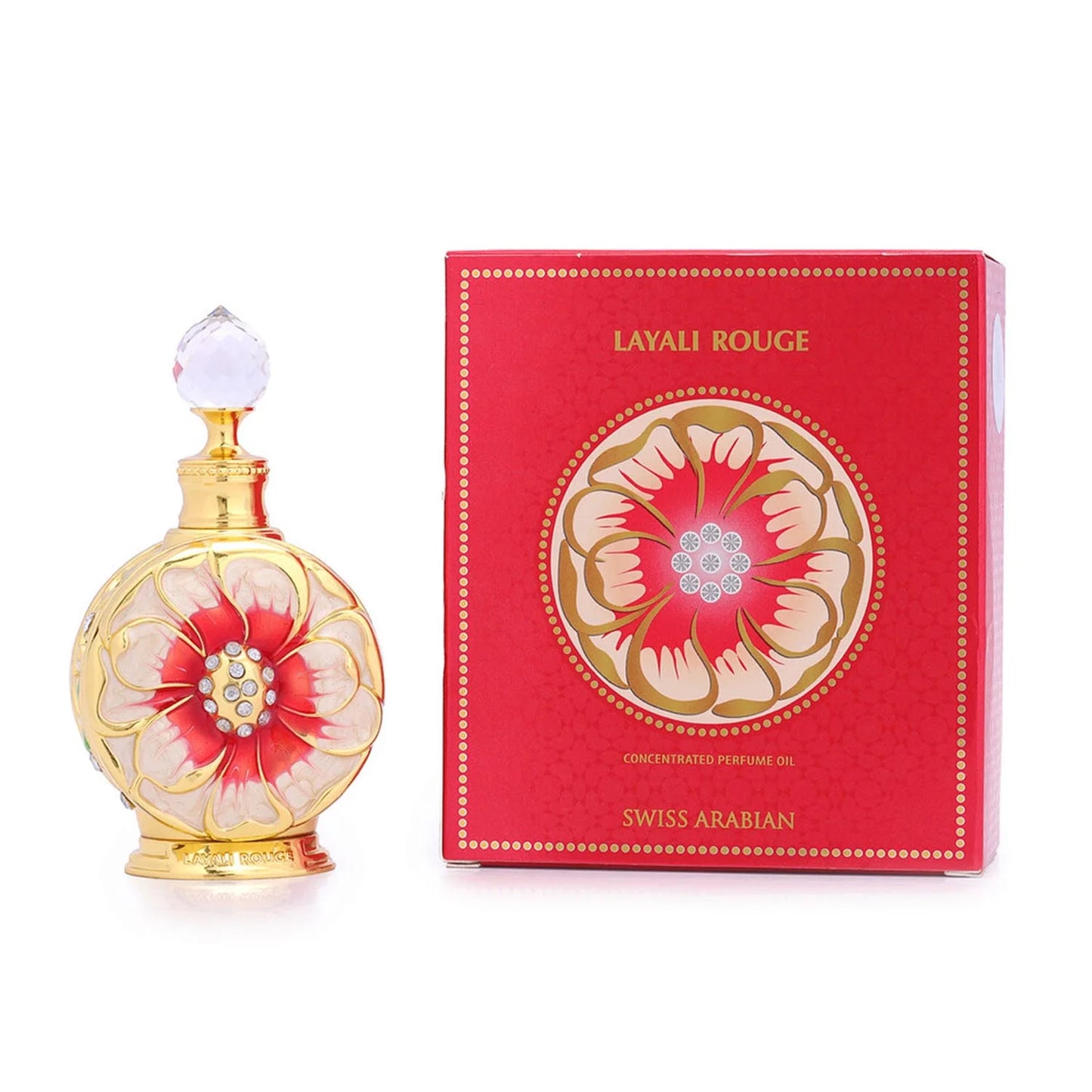 Swiss Arabian Layali Rouge Aceite Perfumado Concentrado 15ml | Orient Perfumes