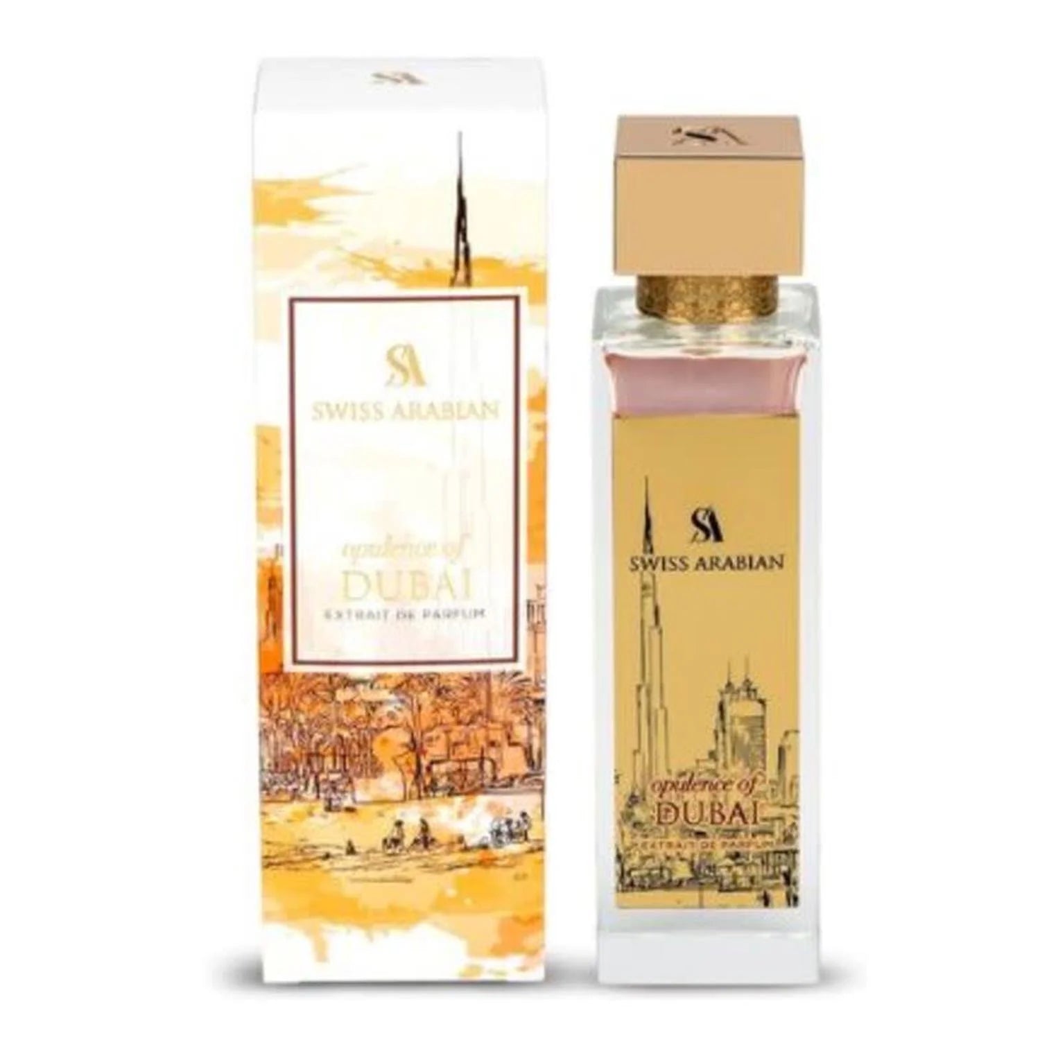 Swiss Arabian Opulence Dubai Extracto De Perfume 100ml - Perfume Original na Orient Perfumes Portugal