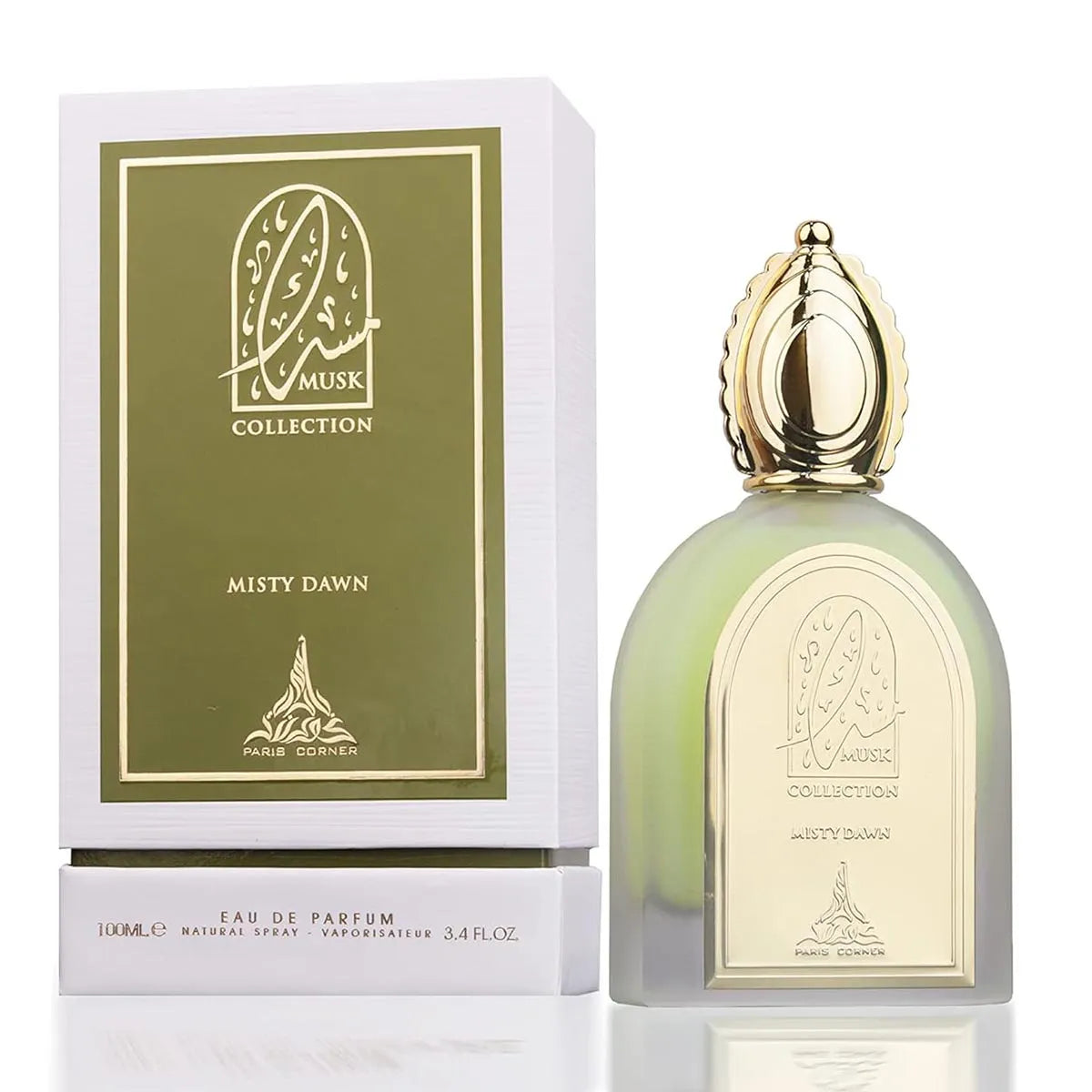 Paris Corner Musk Collection Eau De Parfum Misty Dawn 100un Spray - Orient Perfumes Portugal