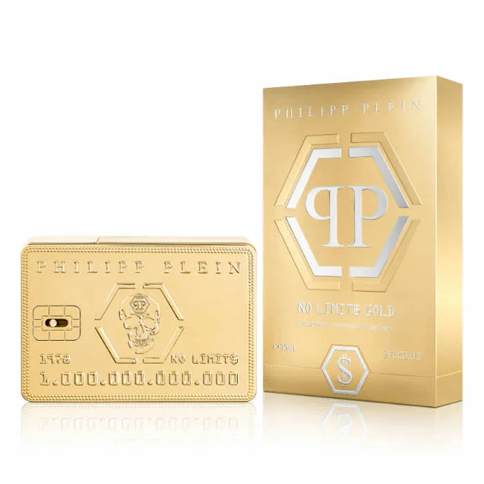 Philipp Plein No Limits Gold Eau De Parfum Spray 90ml - Perfume Original na Orient Perfumes Portugal