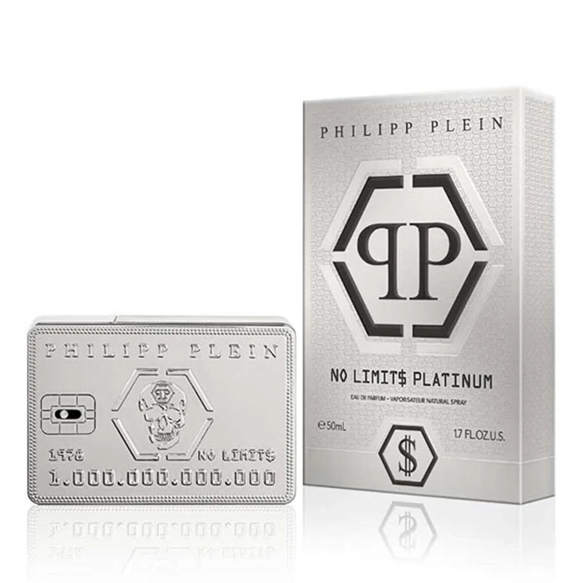 Philipp Plein No Limits Platinum Eau De Parfum 100ml Spray - Orient Perfumes Portugal