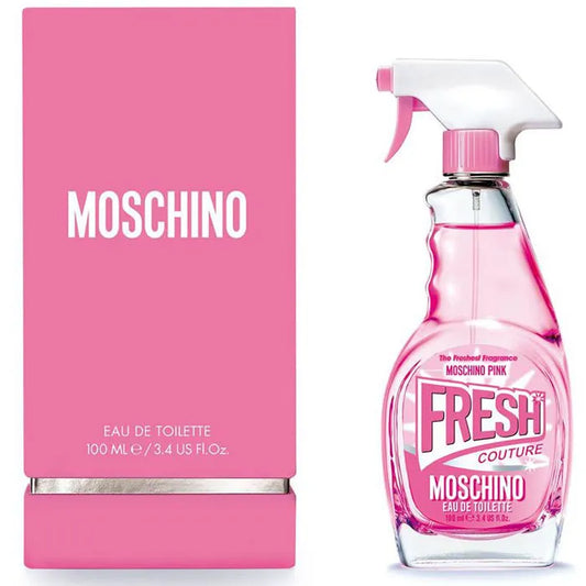 Moschino Fresh Couture Pink Eau De Toilette Spray 100ml - Orient Perfumes Portugal