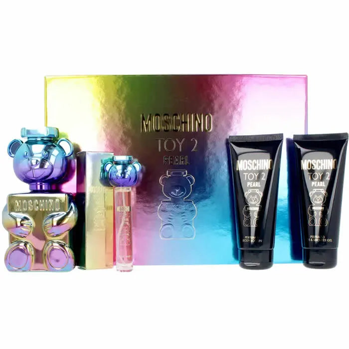 Moschino Toy 2 Pearl Eau De Parfum Spray 100ml Set 4 Pieces - Perfume Original na Orient Perfumes Portugal