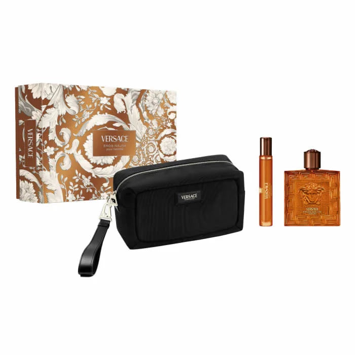 Versace Eros Najim Pour Homme Eau De Parfum Spray 100ml Set 3 Piezas - Orient Perfumes Portugal