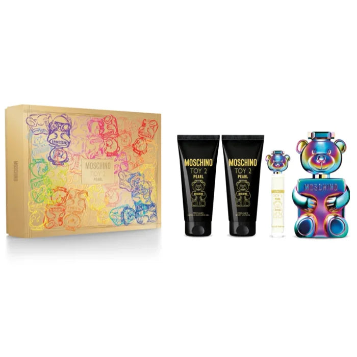 Moschino Toy 2 Pearl Eau De Perfume Spray 100ml Set 4 Piezas - Orient Perfumes Portugal