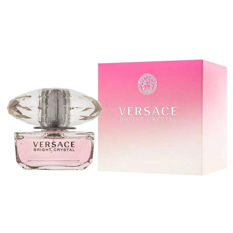 Versace Bright Crystal Perfumed Deodorant Spray 50ml - Orient Perfumes Portugal