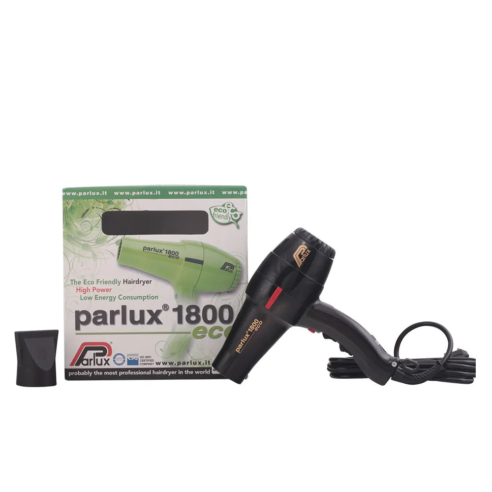 Parlux Hair Dryer 1800 Eco Edtition Black - Perfume Original na Orient Perfumes Portugal